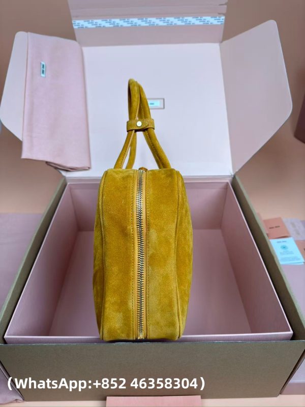Miu Miu Suede Beau bag Replica Bags