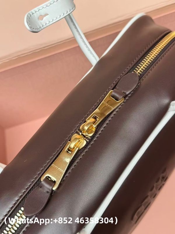 Miu Miu Beau Leather Bag Replica Bags