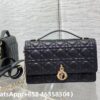 AAA+ Dior My Dior Top Handle Bag Cannage Lambskin Replica | 1:1 Copy with In-Hand Pics
