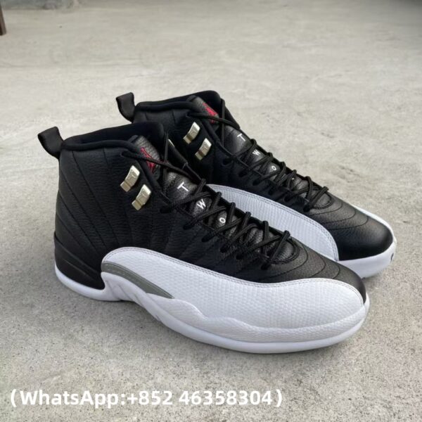 AAA+ Jordan 12 Retro 'Playoff' 2022 Replica Sneakers – 1:1 Best Copy with In-Hand Photos