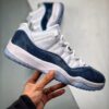 AAA+ Jordan 11 Retro Low 'Navy Snakeskin' 2019 Replica Sneakers – 1:1 Best Copy with In-Hand Photos