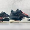 AAA+ Jordan 4 Retro SE 'Sashiko' CW0898 400 Replica Sneakers – 1:1 Best Copy with In-Hand Photos