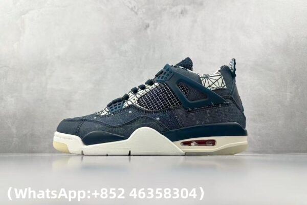 AAA+ Jordan 4 Retro SE 'Sashiko' CW0898 400 Replica Sneakers – 1:1 Best Copy with In-Hand Photos