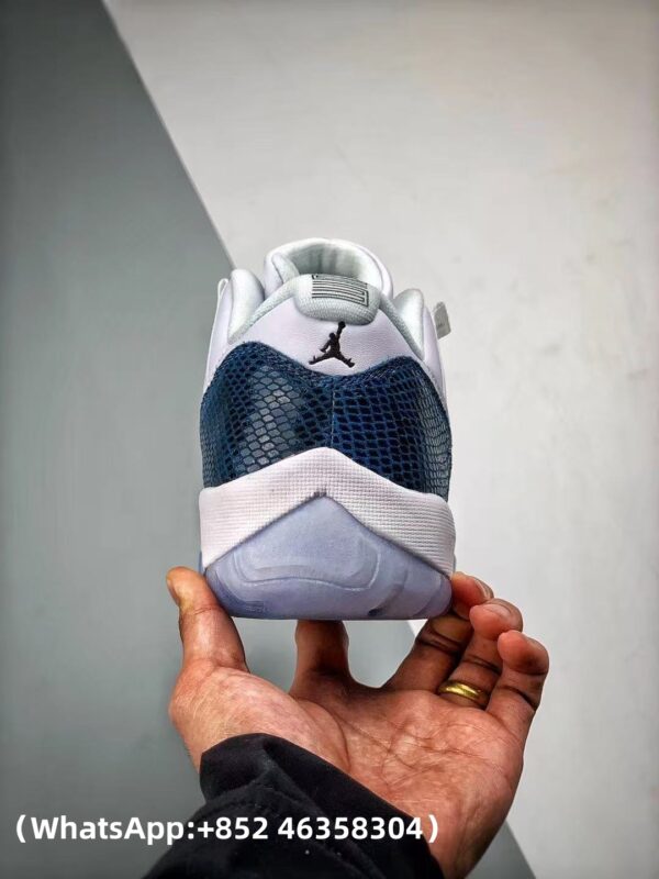 AAA+ Jordan 11 Retro Low 'Navy Snakeskin' 2019 Replica Sneakers – 1:1 Best Copy with In-Hand Photos