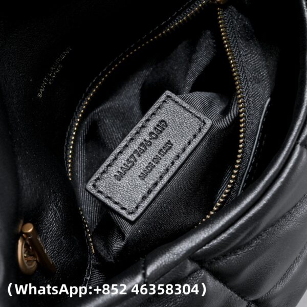 AAA+ Saint Laurent Toy Puffer in lambskin Replica | 1:1 Copy with In-Hand Pics