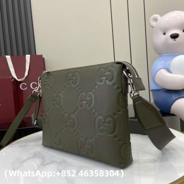 AAA+ Gucci GG Jumbo Medium Crossbody Bag Replica | 1:1 Copy with In-Hand Pics