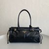 AAA+ Prada Bonnie Medium Convertible Leather Shoulder Handbag Replica | 1:1 Copy with In-Hand Pics