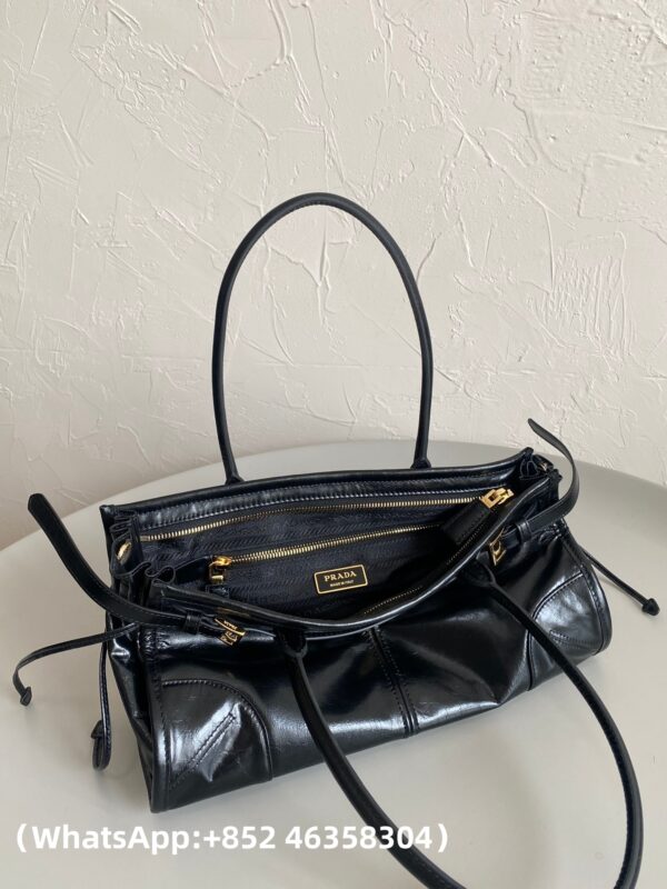 AAA+ Prada Bonnie Medium Convertible Leather Shoulder Handbag Replica | 1:1 Copy with In-Hand Pics