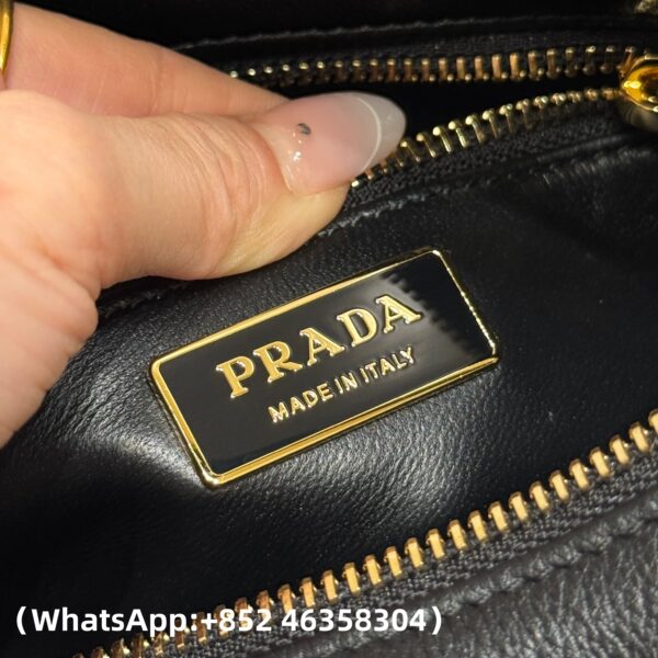 AAA+ Prada Aimee Medium Leather Shoulder Bag Replica | 1:1 Copy with In-Hand Pics