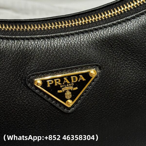 AAA+ Prada Aimee Medium Leather Shoulder Bag Replica | 1:1 Copy with In-Hand Pics