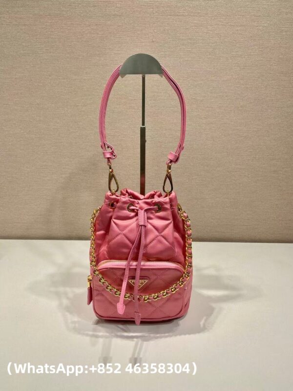 AAA+ Prada Prada Duet Re-Nylon Bucket Bag Replica | 1:1 Copy with In-Hand Pics