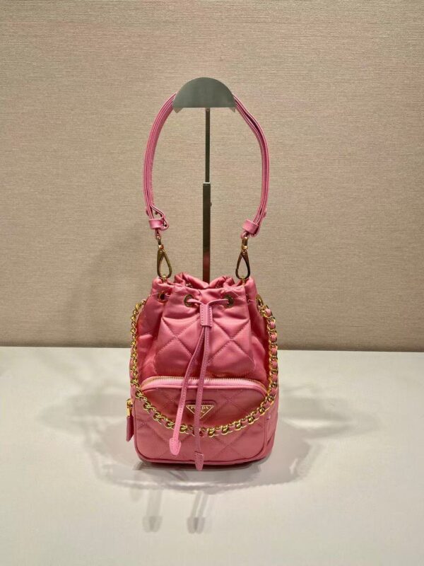 AAA+ Prada Prada Duet Re-Nylon Bucket Bag Replica | 1:1 Copy with In-Hand Pics