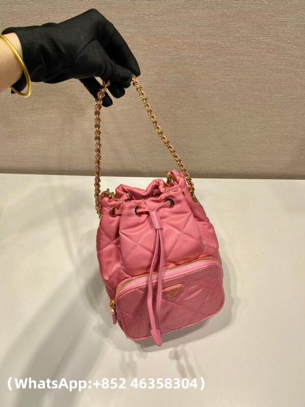 AAA+ Prada Prada Duet Re-Nylon Bucket Bag Replica | 1:1 Copy with In-Hand Pics
