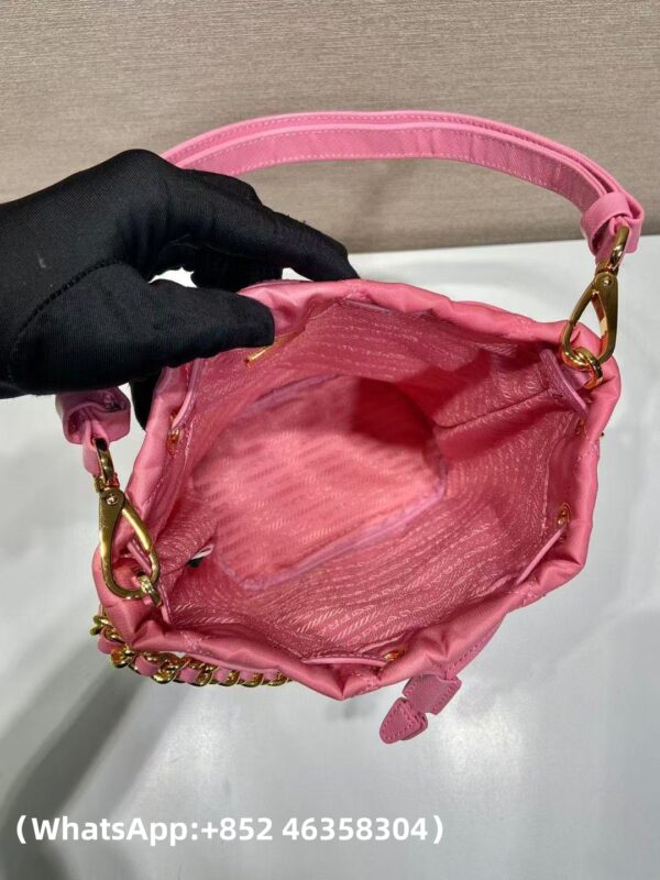 AAA+ Prada Prada Duet Re-Nylon Bucket Bag Replica | 1:1 Copy with In-Hand Pics