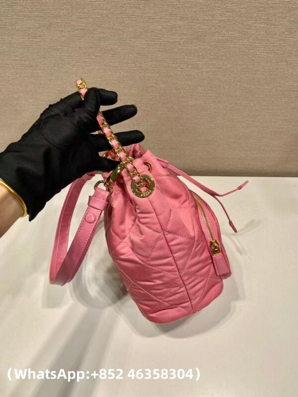 AAA+ Prada Prada Duet Re-Nylon Bucket Bag Replica | 1:1 Copy with In-Hand Pics