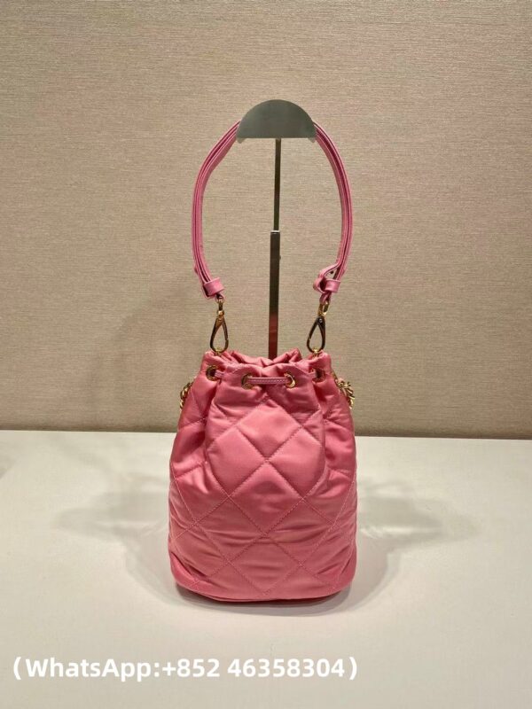 AAA+ Prada Prada Duet Re-Nylon Bucket Bag Replica | 1:1 Copy with In-Hand Pics