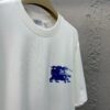 AAA+ Burberry 25 new equestrian knight logo printed high-end casual cotton short-sleeved T-shirt Replica | 1:1 Copy with In-Hand Pics