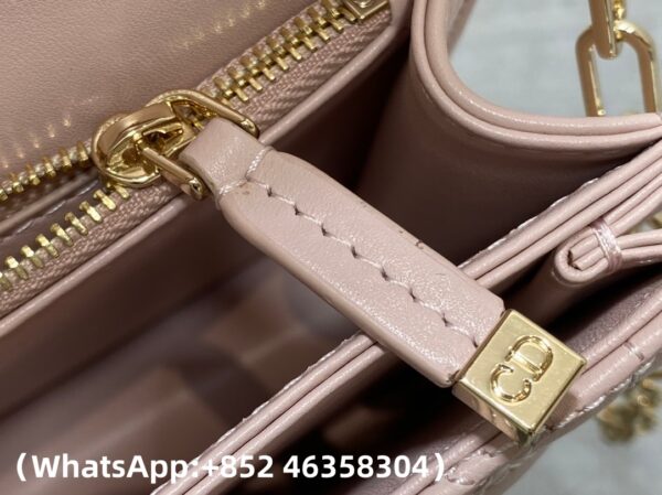 AAA+ Dior My Dior Top Handle Bag Cannage Lambskin Replica | 1:1 Copy with In-Hand Pics