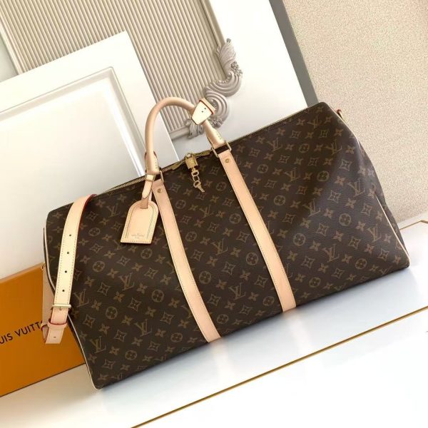 AAA+ Louis Vuitton Keepall Bandoulière 50 Replica | 1:1 Copy with In-Hand Pics