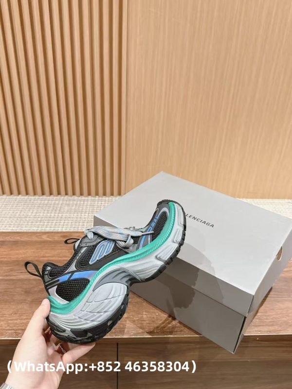 AAA+ Balenciaga 10 XL Black Blue Green 784342 W2MV2 1143 Replica Sneakers – 1:1 Best Copy with In-Hand Photos