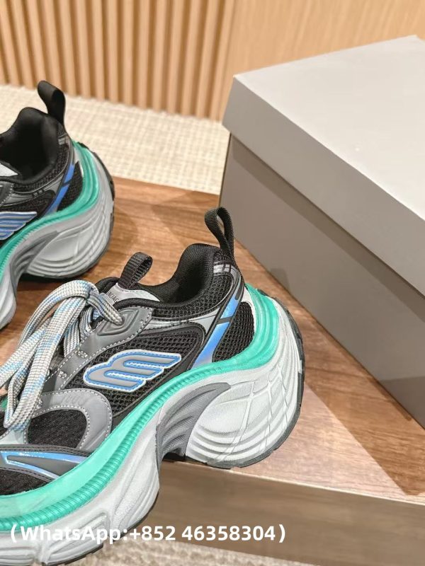 AAA+ Balenciaga 10 XL Black Blue Green 784342 W2MV2 1143 Replica Sneakers – 1:1 Best Copy with In-Hand Photos