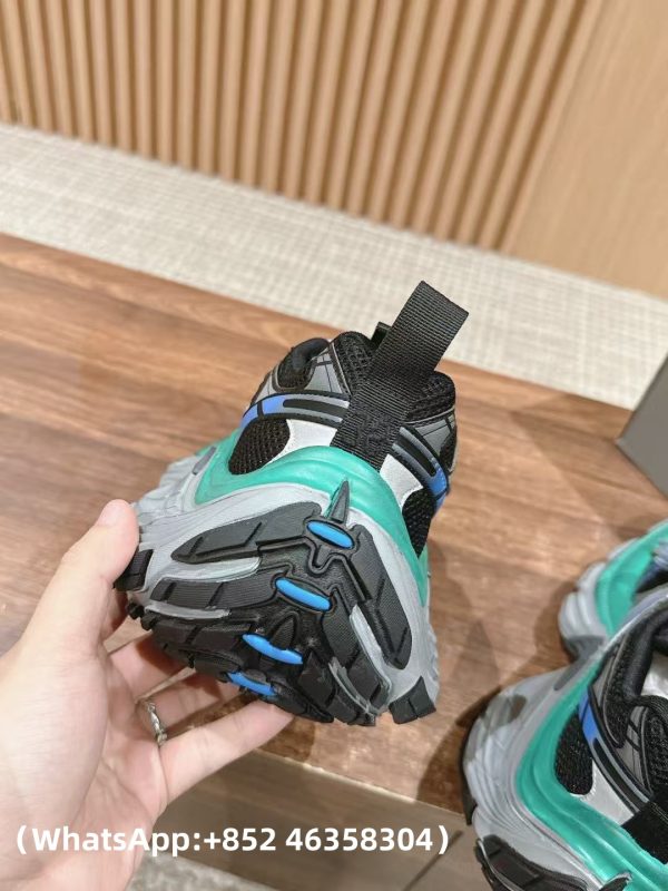AAA+ Balenciaga 10 XL Black Blue Green 784342 W2MV2 1143 Replica Sneakers – 1:1 Best Copy with In-Hand Photos