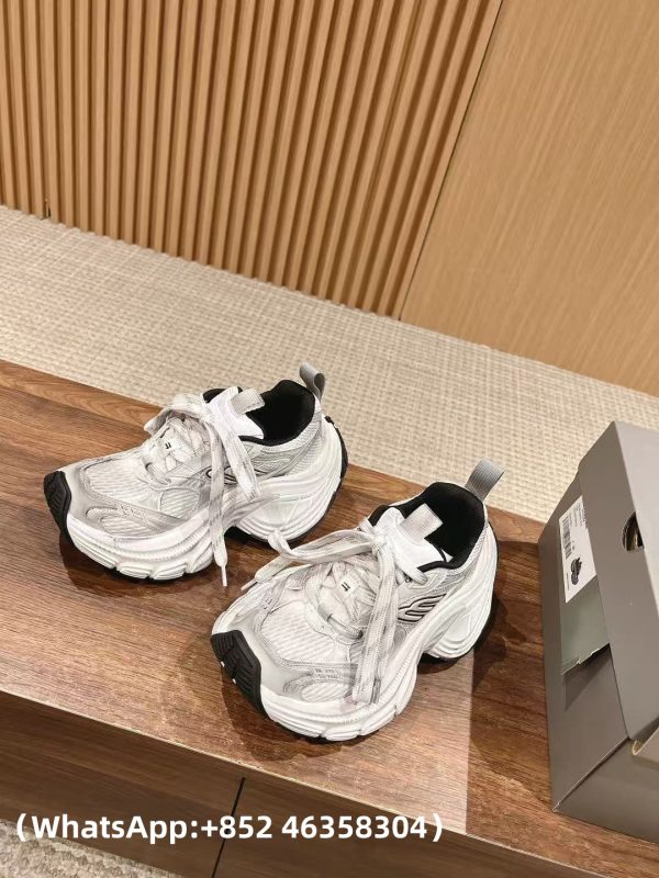 AAA+ Balenciaga 10 XL White and Black 784342 W2MV2 9110 Replica Sneakers – 1:1 Best Copy with In-Hand Photos