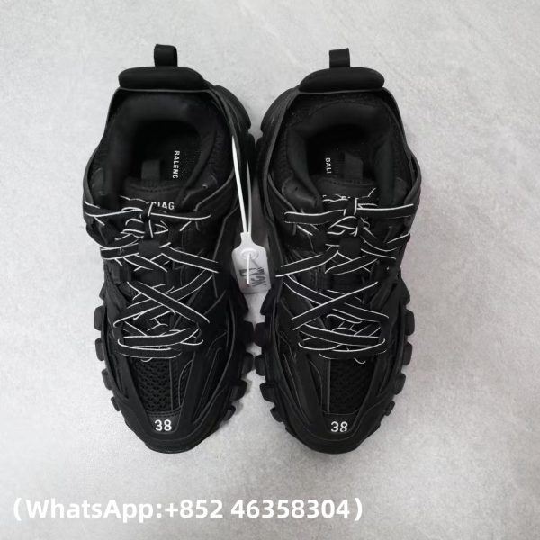 AAA+ Balenciaga Track Black 542436 W1GB1 1000 Replica Sneakers – 1:1 Best Copy with In-Hand Photos