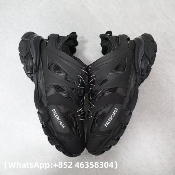 AAA+ Balenciaga Track Black 542436 W1GB1 1000 Replica Sneakers – 1:1 Best Copy with In-Hand Photos