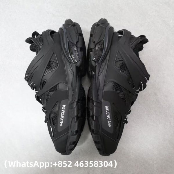 AAA+ Balenciaga Track Black 542436 W1GB1 1000 Replica Sneakers – 1:1 Best Copy with In-Hand Photos