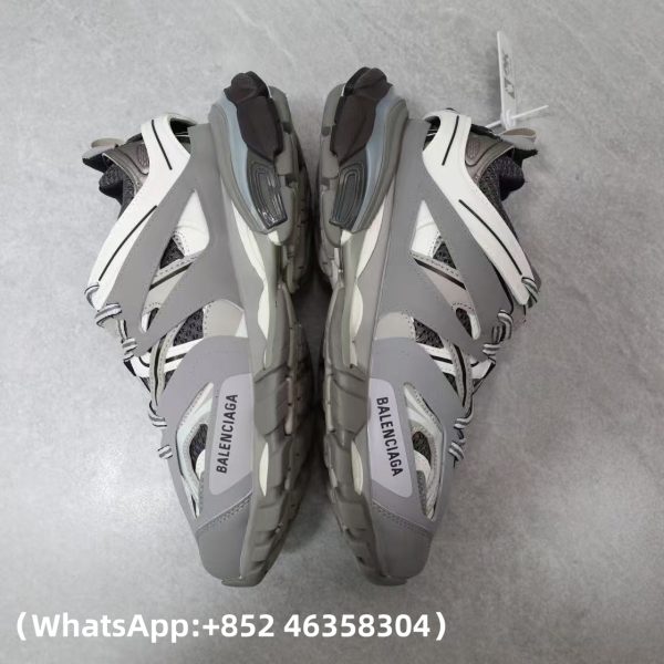 AAA+ Balenciaga Track LED Grey 555032 W1GB7 1214 Replica Sneakers – 1:1 Best Copy with In-Hand Photos