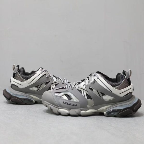AAA+ Balenciaga Track LED Grey 555032 W1GB7 1214 Replica Sneakers – 1:1 Best Copy with In-Hand Photos