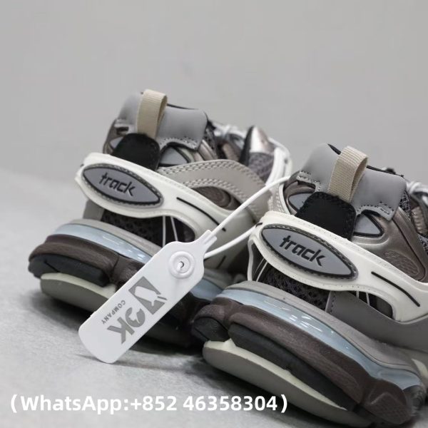 AAA+ Balenciaga Track LED Grey 555032 W1GB7 1214 Replica Sneakers – 1:1 Best Copy with In-Hand Photos