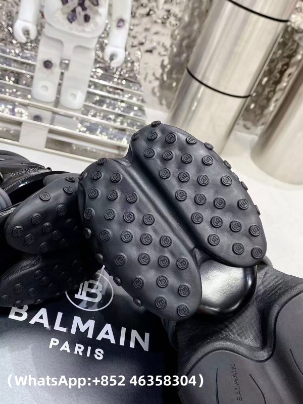 AAA+ BALMAIN Leather Unicorn low-top sneakers Replica | 1:1 Copy with In-Hand Pics
