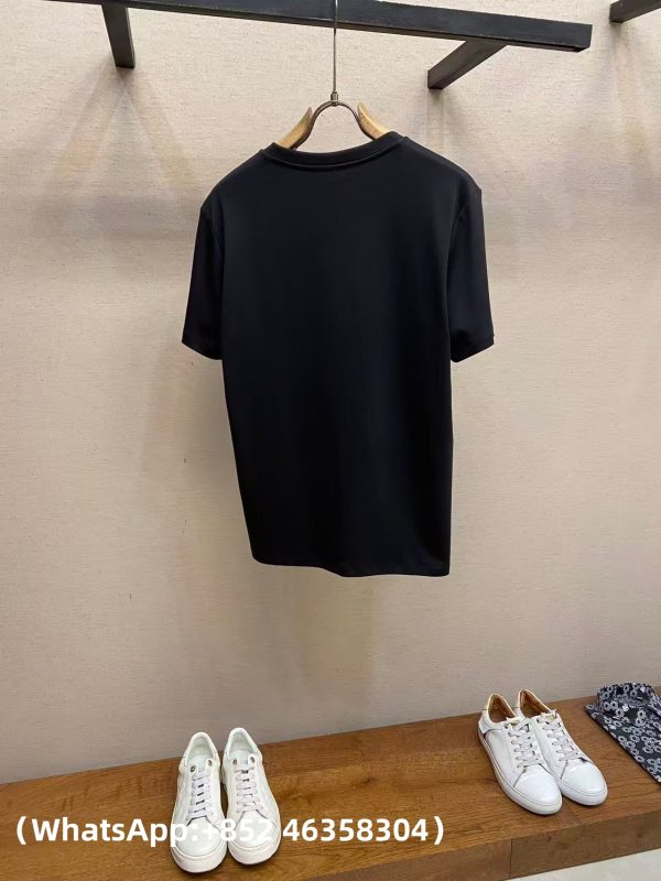 AAA+ Burberry 2025 new knight print short-sleeved T-shirt Replica | 1:1 Copy with In-Hand Pics