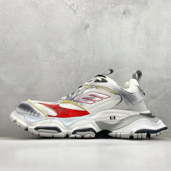 AAA+ Balenciaga CARGO Sneaker White Red Replica Sneakers – 1:1 Best Copy with In-Hand Photos