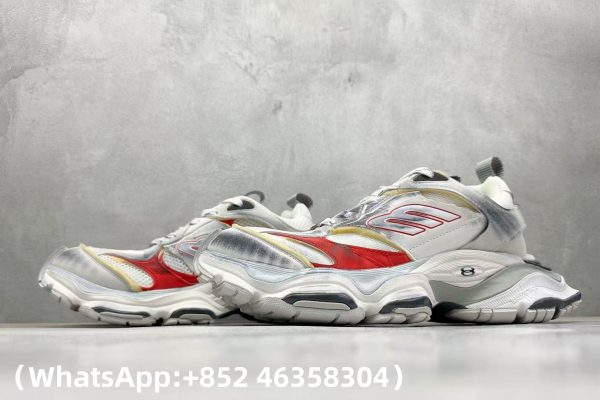 AAA+ Balenciaga CARGO Sneaker White Red Replica Sneakers – 1:1 Best Copy with In-Hand Photos
