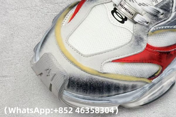 AAA+ Balenciaga CARGO Sneaker White Red Replica Sneakers – 1:1 Best Copy with In-Hand Photos