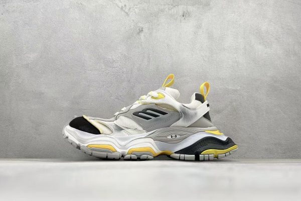 AAA+ Balenciaga CARGO Sneaker White Yellow Silver Replica Sneakers – 1:1 Best Copy with In-Hand Photos