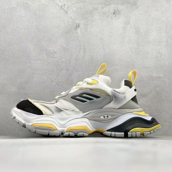 AAA+ Balenciaga CARGO Sneaker White Yellow Silver Replica Sneakers – 1:1 Best Copy with In-Hand Photos