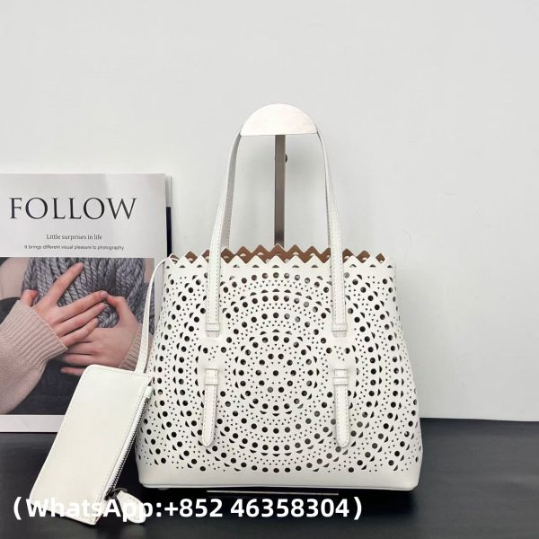 Alaia Calfskin Vienne Mina 25 Bag