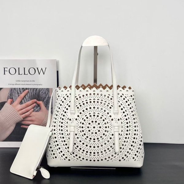 Alaia Calfskin Vienne Mina 25 Bag
