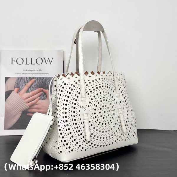 Alaia Calfskin Vienne Mina 25 Bag