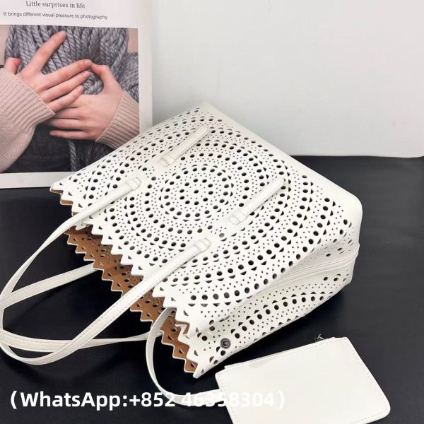 Alaia Calfskin Vienne Mina 25 Bag