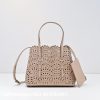 Alaia Mina 25 bag in vienne wave lux calfskin