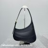 Alaia Wave asymmetric leather shoulder bag