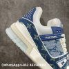 Louis Vuitton LV Trainer Blue Sneaker Replica Sneakers