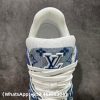 Louis Vuitton LV Trainer Blue Sneaker Replica Sneakers