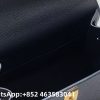 Hermes Mini Kelly Sellier 20 Noir Epsom Gold Replica Bags
