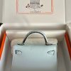 Replica Hermes Epsom Mini Kelly Sellier 20 Bleu Brume